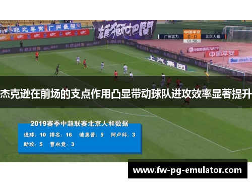 杰克逊在前场的支点作用凸显带动球队进攻效率显著提升